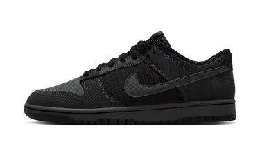 Nike Dunk Low Retro Premium Black Corduroy