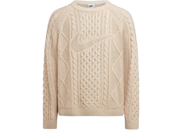 Nike Life Cable Knit Sweater Rattan
