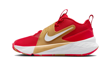Nike Team Hustle D 12 University Red Gold White