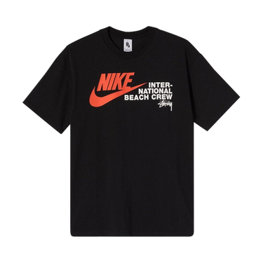 Nike x Stussy International Beach Crew T-Shirt Black