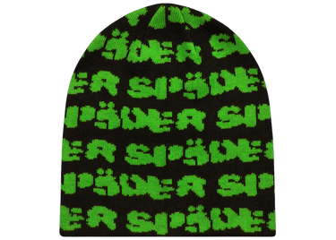 Sp5der Fuzzy Logo Skully Black