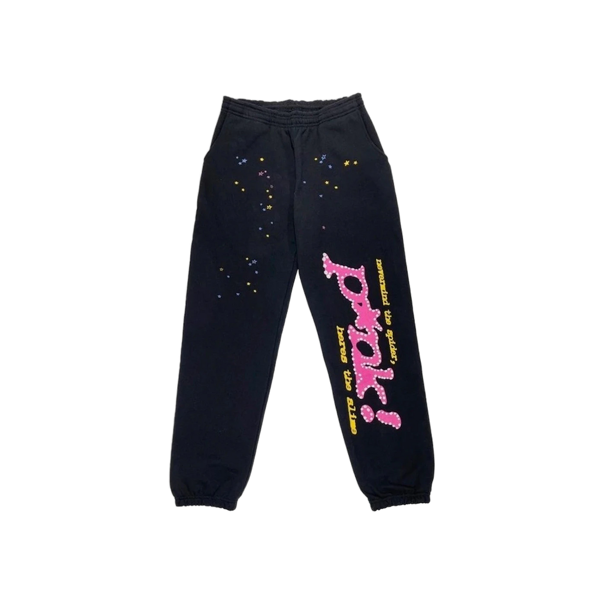 Sp5der P*NK Sweatpants Black