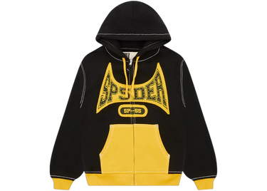 Sp5der T&F Zip Hoodie Black Next Step