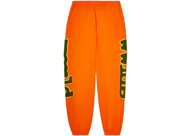Sp5der World Beluga Sweatpants Orange