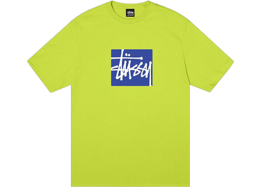 Stussy Stock Box T-Shirt Keylime