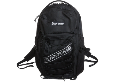 Supreme Logo Backpack Black