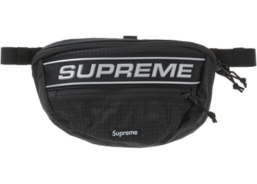 Supreme Logo Waist Bag Black