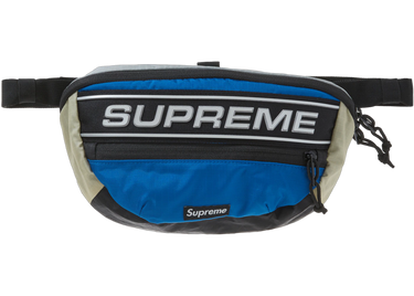Supreme Logo Waist Bag Blue