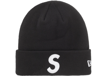 Supreme New Era S Logo Beanie (FW24) Black