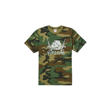 Supreme Origami Tee Woodland Camo