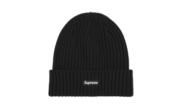 Supreme Overdyed Beanie Black