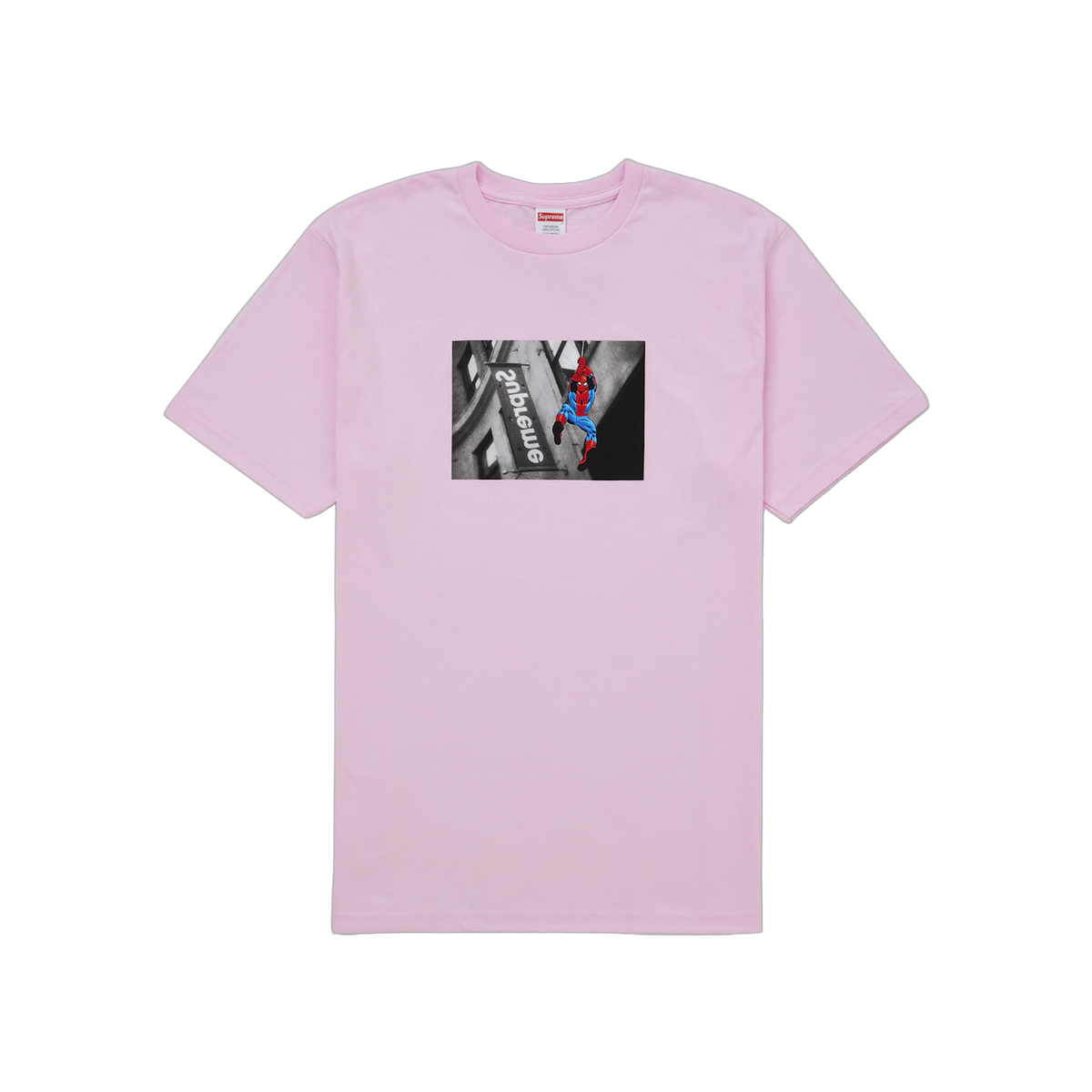 Supreme Spider-Man T-Shirt Light Pink