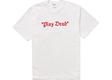 Supreme “Play Dead” T-Shirt White