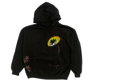 Travis Scott Face Melt Hoodie Black