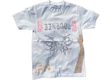 Travis Scott Metlife Tournee T-Shirt Vintage White