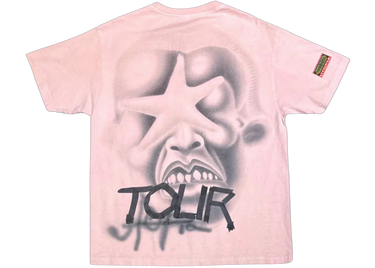 Travis Scott Utopia Circus Maximus Pink Star T-Shirt Pink