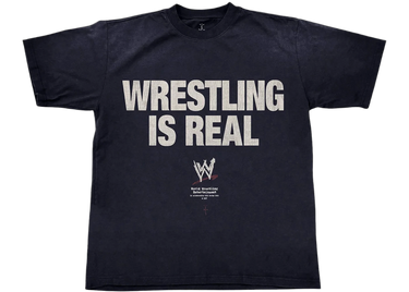 Travis Scott Wrestling Is Real T-shirt Black