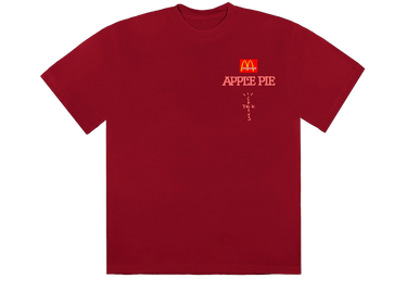 Travis Scott x McDonald's Apple Pie T-Shirt Red