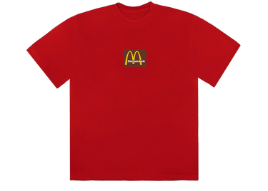 Travis Scott x McDonald's Sesame Inv III T-Shirt Red