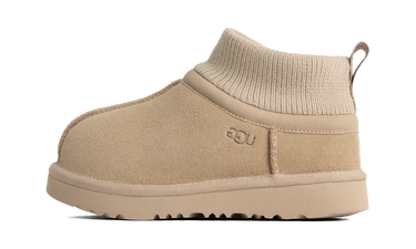 UGG Classic Ultra Stretch Cuff Slipper Mustard Seed (Toddler)