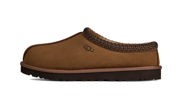 UGG Tasman II Nubuck Slipper Dark Chestnut