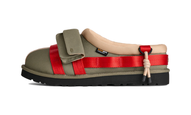 UGG Tasman Wildwood Slipper Burnt Olive Red Pepper