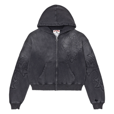 Vale Forever Carver Zip Up Hoodie Black