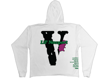 Vlone Yams Day Lil Newport Hoodie White