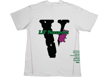 Vlone Yams Day Lil Newport T-shirt White