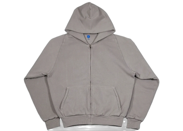 Yeezy x Gap Unreleased Zip Sweatshirt Hoodie Light Gray