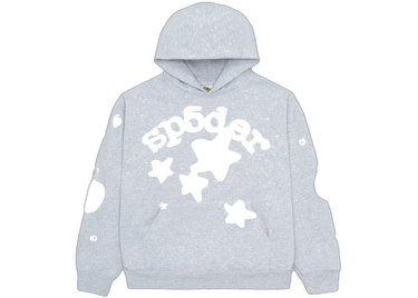 Sp5der Beluga Hoodie Heather Grey - sp5der-beluga-hoodie-heather-grey - View 1 | Next Step