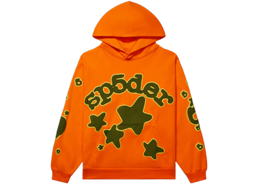 Sp5der Beluga Hoodie Orange - sp5der-beluga-hoodie-orange - View 1 | Next Step