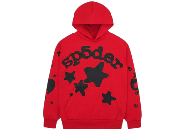 Sp5der Beluga Hoodie Red - sp5der-beluga-hoodie-red - View 1 | Next Step