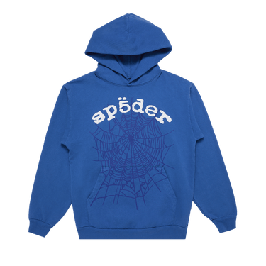 Sp5der Legacy Hoodie Blue - sp5der-legacy-hoodie-blue - View 1 | Next Step