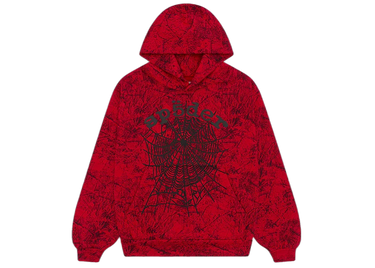 Sp5der OG Tree Camo Hoodie Red - sp5der-og-tree-camo-hoodie-red - View 1 | Next Step