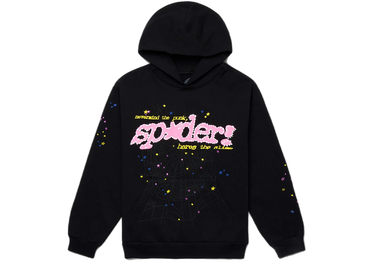 Sp5der P*NK V2 Hoodie Black - sp5der-pnk-v2-hoodie-black - View 1 | Next Step