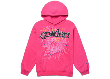 Sp5der P*NK V2 Hoodie Pink - sp5der-pnk-v2-hoodie-pink - View 1 | Next Step