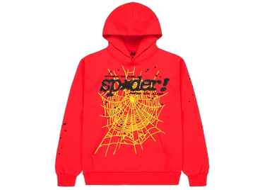 Sp5der P*NK V2 Hoodie Red - sp5der-pnk-v2-hoodie-red - View 1 | Next Step