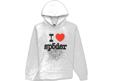Sp5der Souvenir Hoodie Heather Grey - sp5der-souvenir-hoodie-heather-grey - View 1 | Next Step