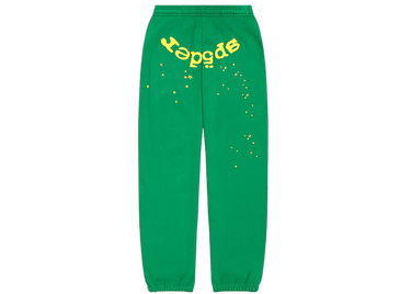 Sp5der Star OG Web V2 Sweatpant Slime Green - sp5der-star-og-web-v2-sweatpant-slime-green - View 1 | Next Step