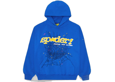 Sp5der TC Hoodie Blue - sp5der-tc-hoodie-blue - View 1 | Next Step