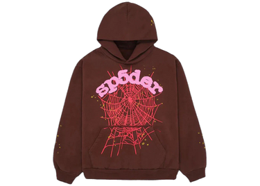Sp5der Web Hoodie Brown - sp5der-web-hoodie-brown - View 1 | Next Step