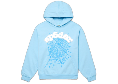 Sp5der Web Hoodie Sky Blue - sp5der-web-hoodie-sky-blue - View 1 | Next Step