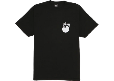 Stussy 8 Ball Pigment Dyed Tee Black | Next Step