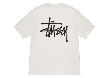 Stussy Basic Pigment Dyed T-Shirt Natural - 1904879-NATL/1905001-1002 - View 1 | Next Step