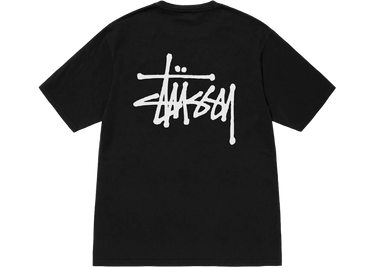Stussy Basic Pigment Dyed Tee Black - 1904838-BLAC - View 1 | Next Step