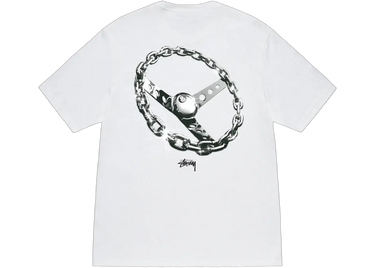Stussy Chain-Link T-shirt White Next Step