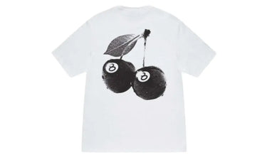 Stussy Cherries Tee White - SS24 - View 1 | Next Step