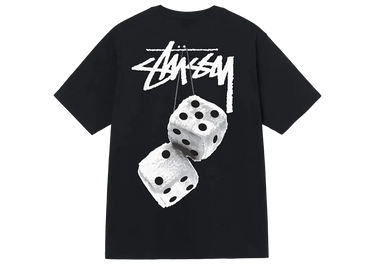 Stussy Fuzzy Dice Tee Black - 1904765-BLK - View 1 | Next Step