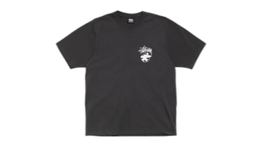 Stussy Long Haul Pigment Dyed Tee Faded Black - 1905179_FBLA - View 1 | Next Step